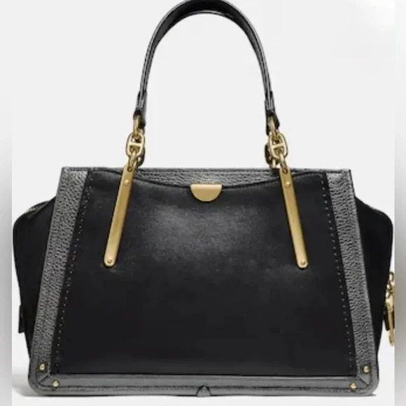 NEW! RARE Coach Dreamer with Butterfly 🦋 Applique Shoulder Bag Purses Designer - Picture 6 of 10